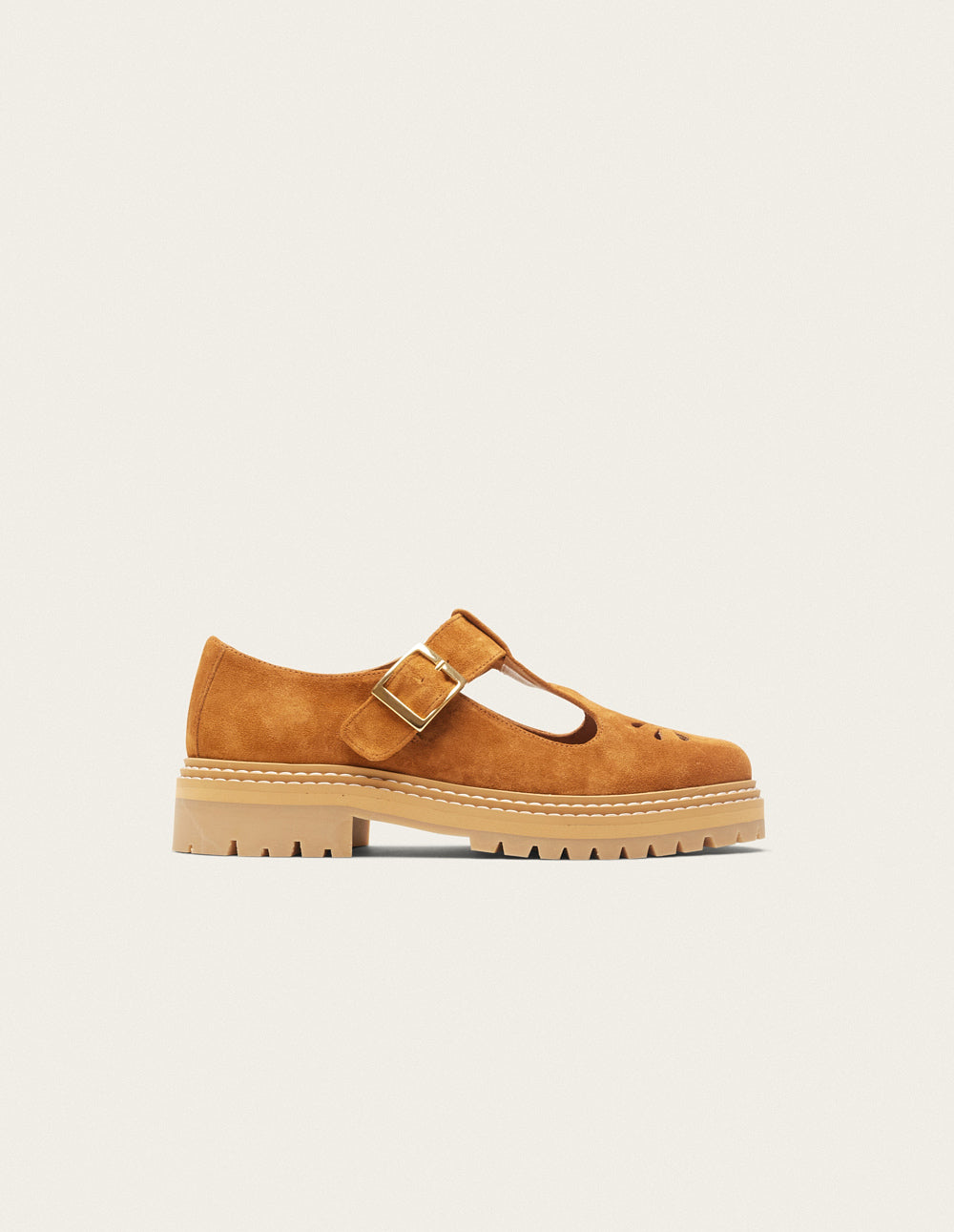 Derbies Romane - Amber suede