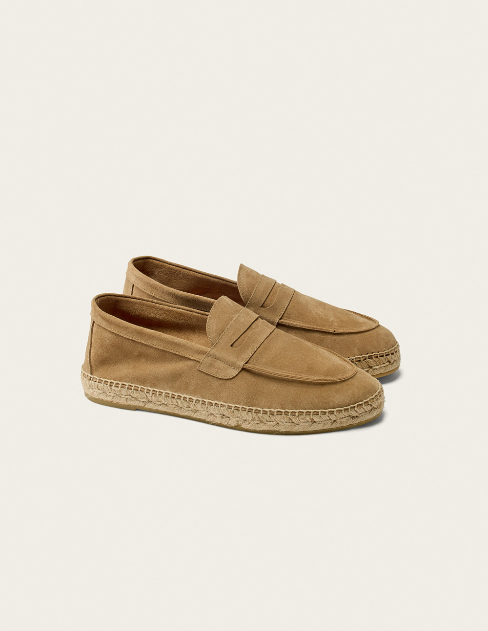 Espadrilles Roméo - Suède taupe