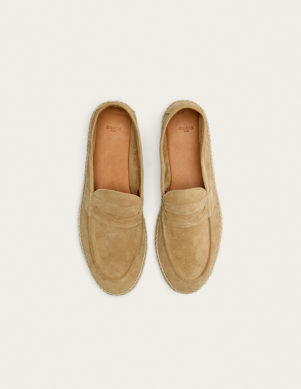 Espadrilles Roméo - Suède taupe