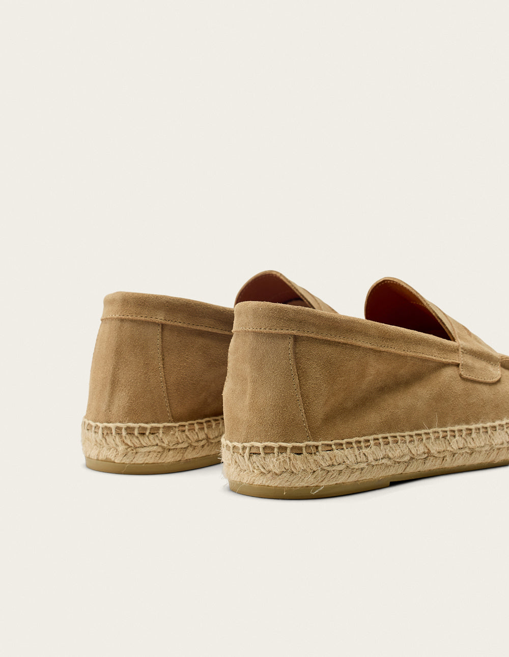 Espadrilles Roméo - Suède taupe