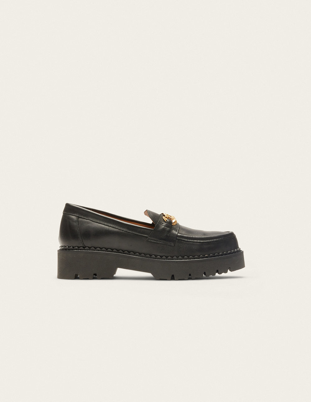 Loafers Rosie - Black leather