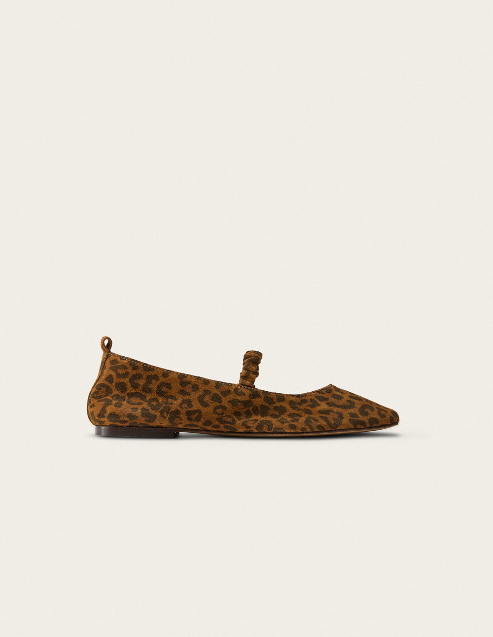 Serra Ballerinas - Leopard suede