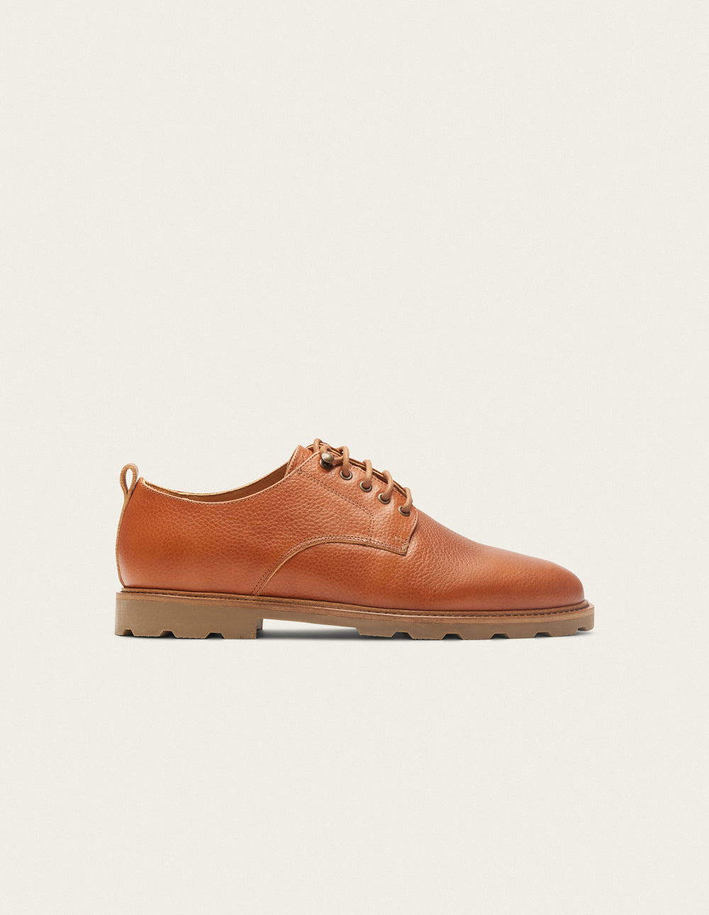 Derbies Simon - Pull up grainé miel