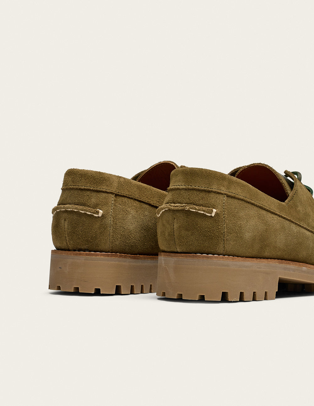 Tom Boat Shoes - Khaki Suede