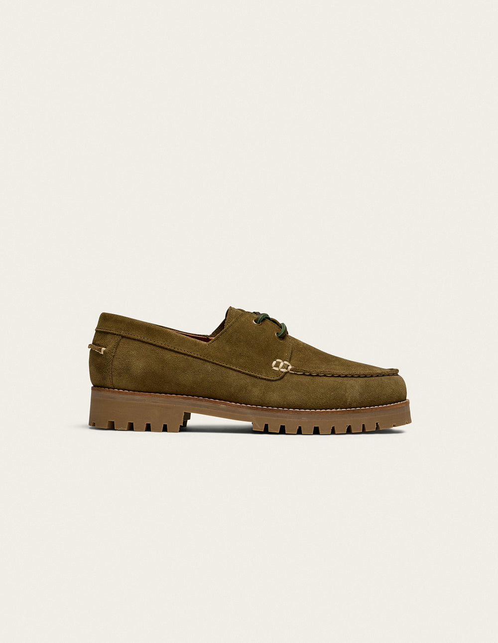 Tom Boat Shoes - Khaki Suede