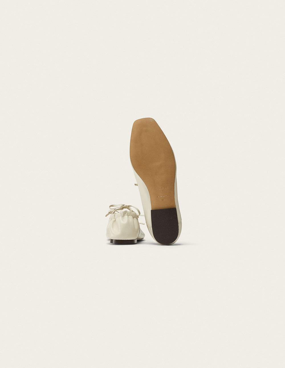 Tula Ballerinas - Off-white Leather