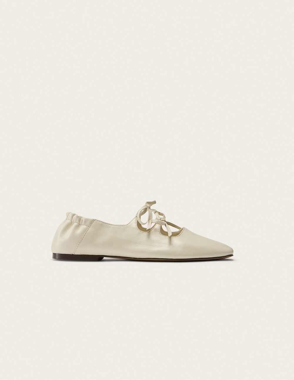 Tula Ballerinas - Off-white Leather