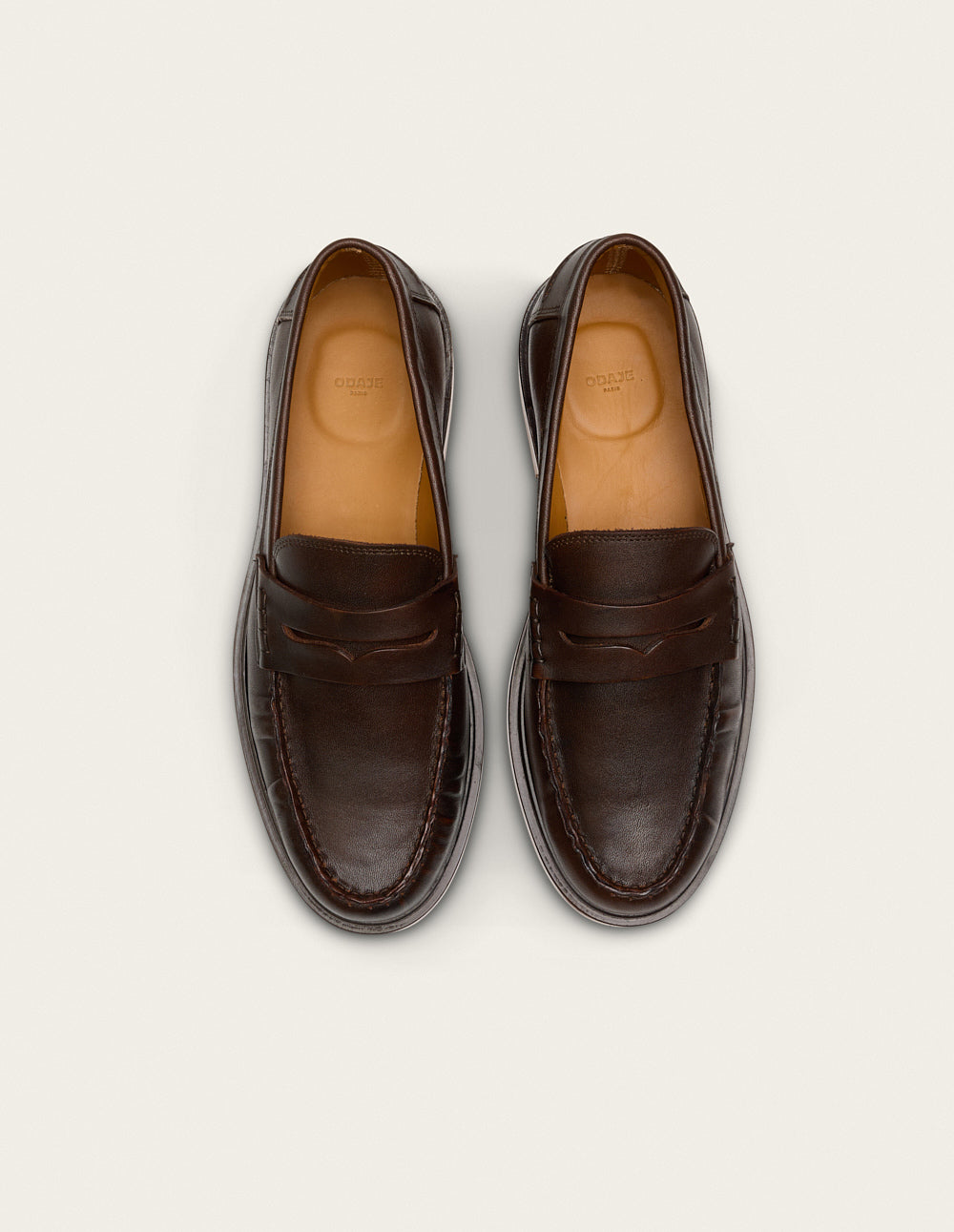 Loafers Virgile - Brown leather