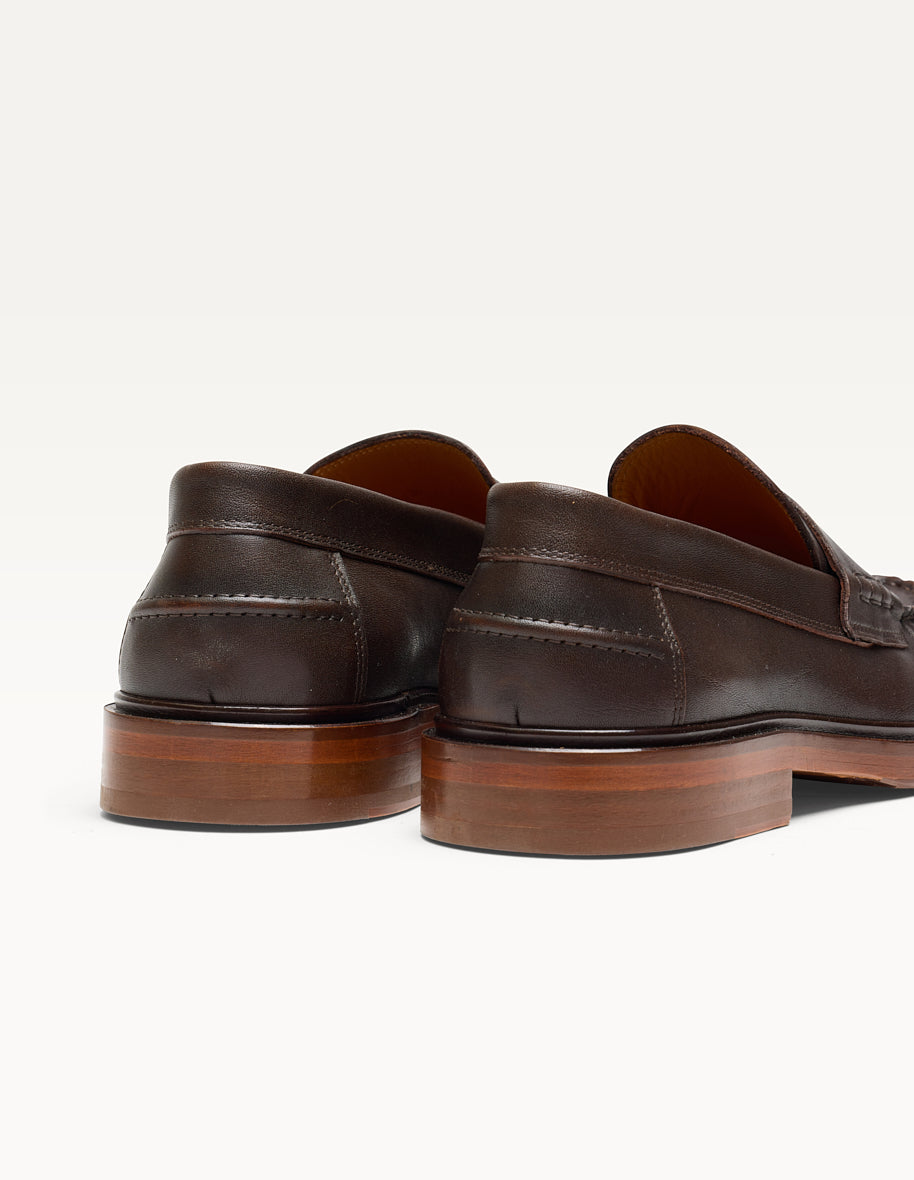 Loafers Virgile - Brown leather