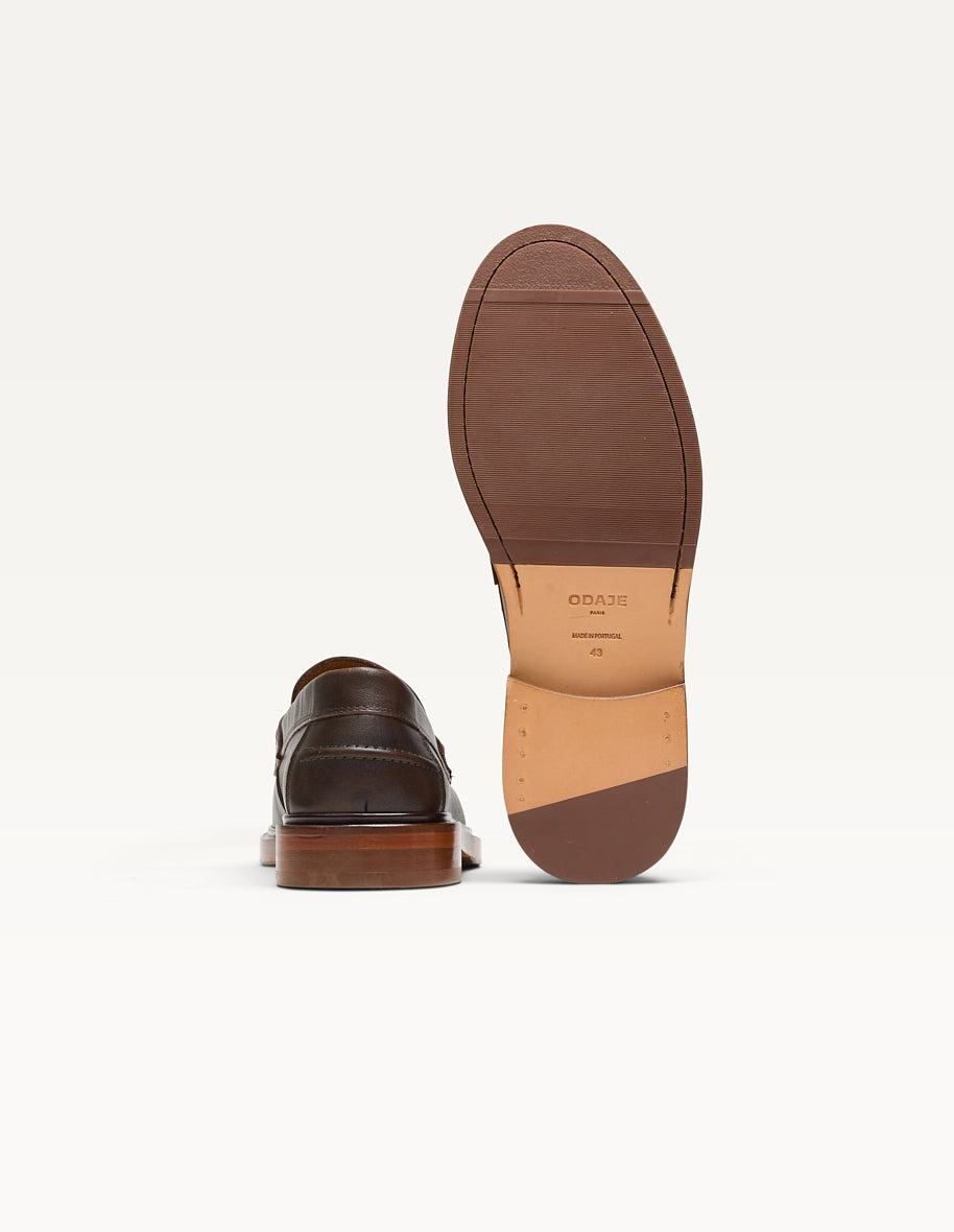 Loafers Virgile - Brown leather