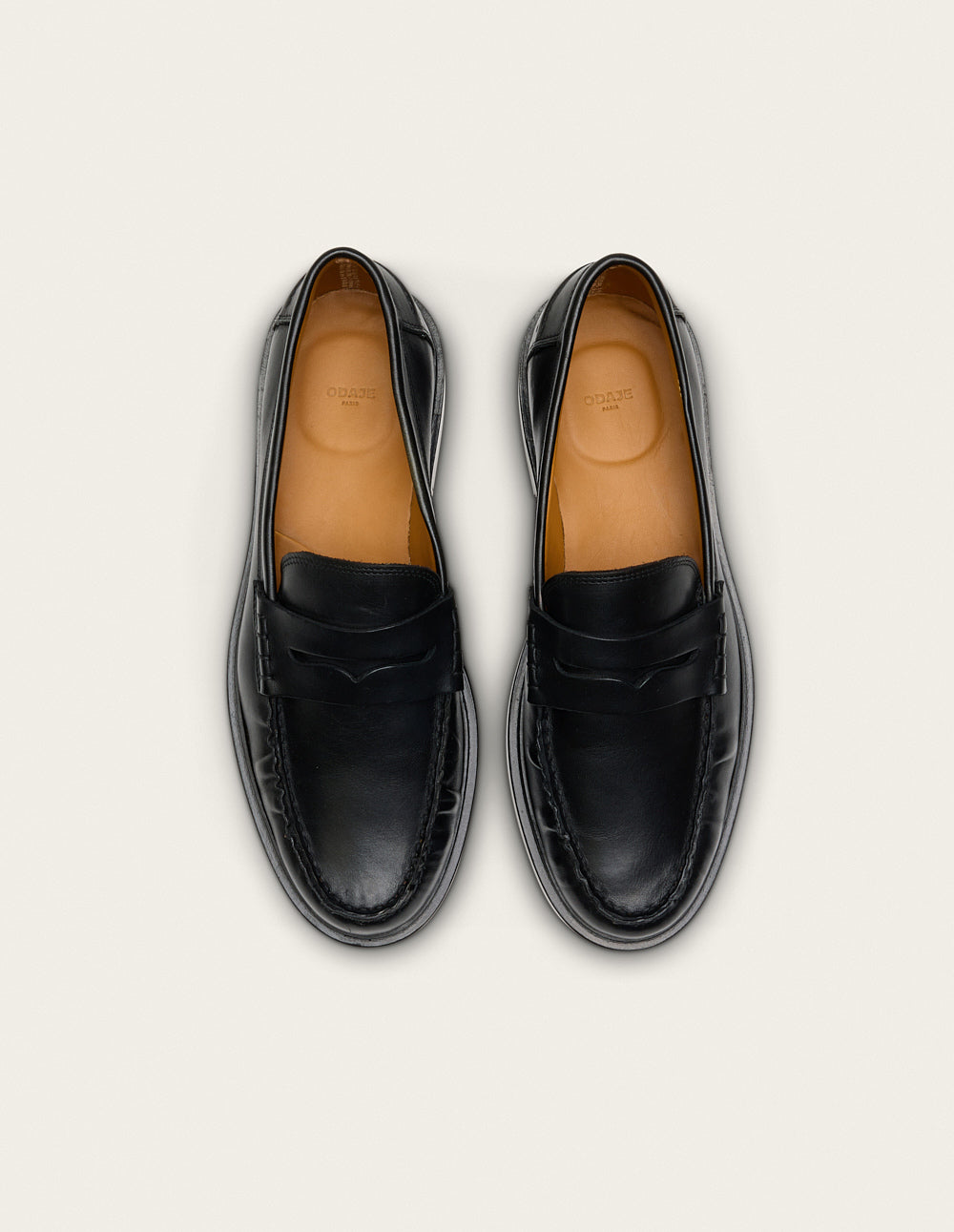 Mocassins Virgile - Cuir noir