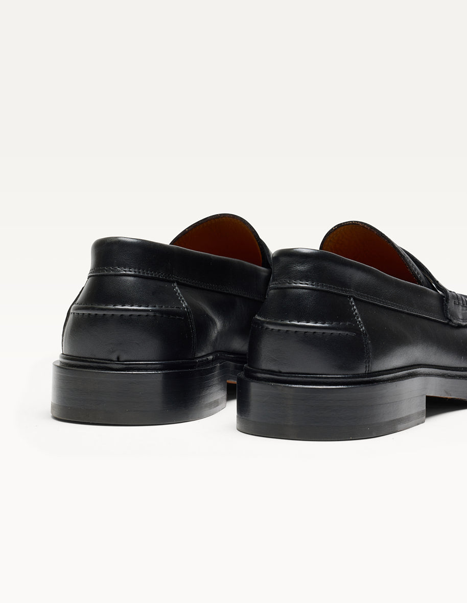 Loafers Virgile - Black leather