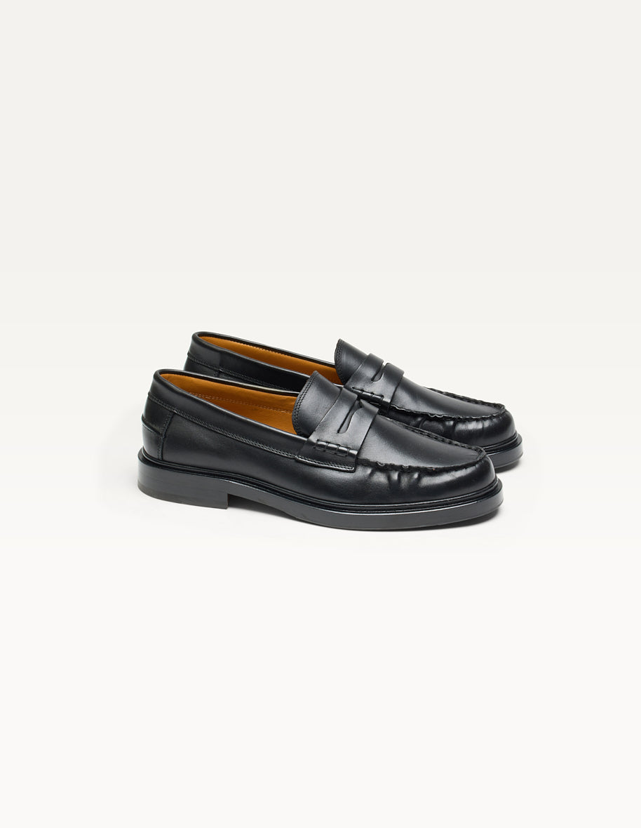 Loafers Virgile - Black leather