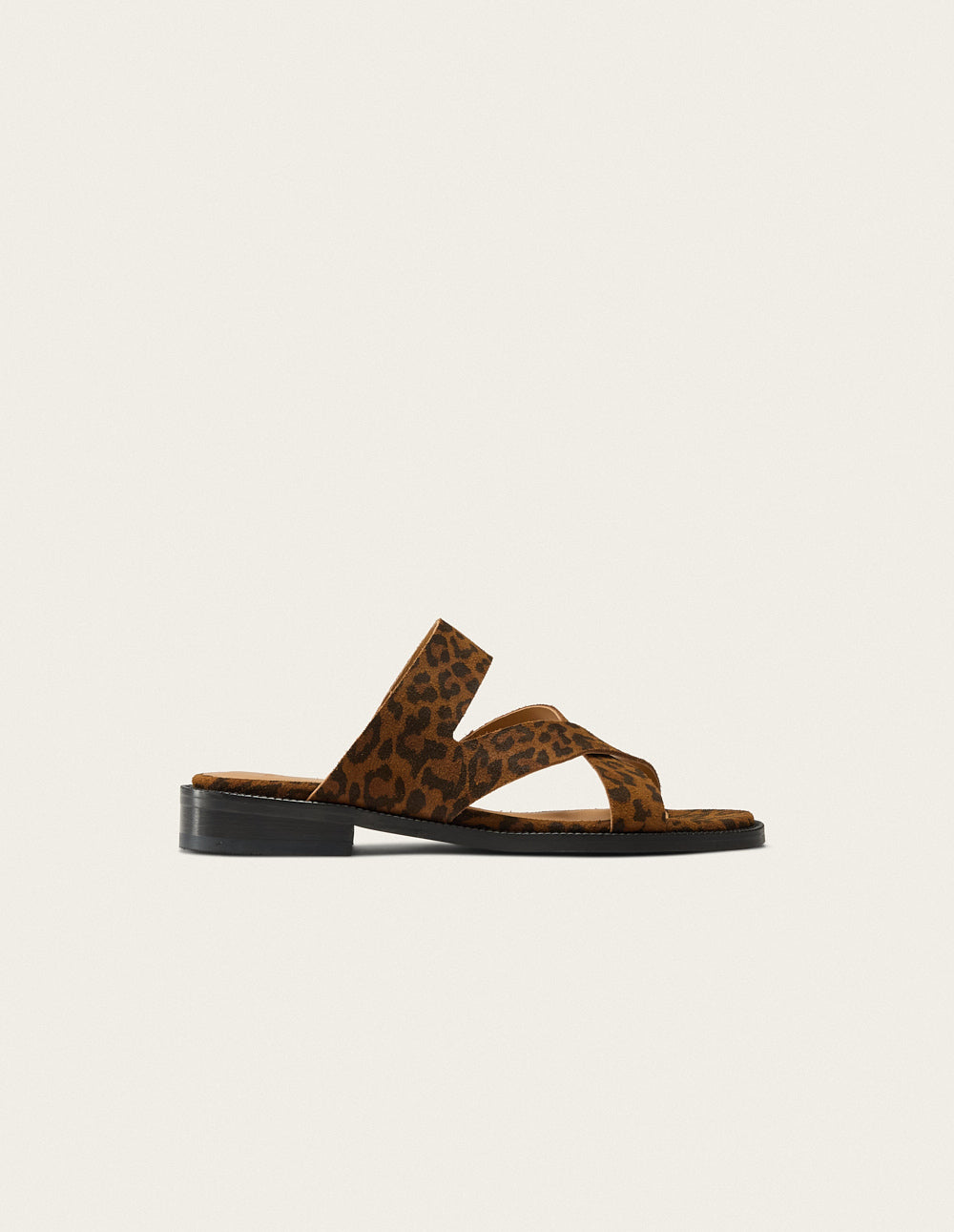 Volcana Mules - Leopard Suede