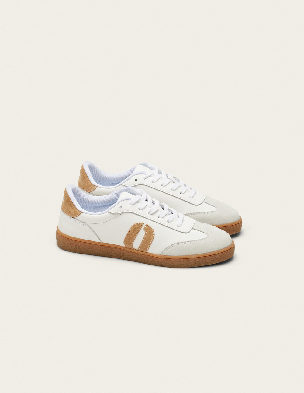 Low-top trainers Lucia - White beige