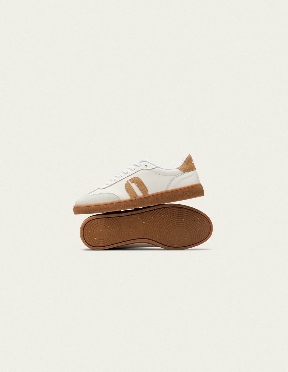 Low-top trainers Lucia - White beige