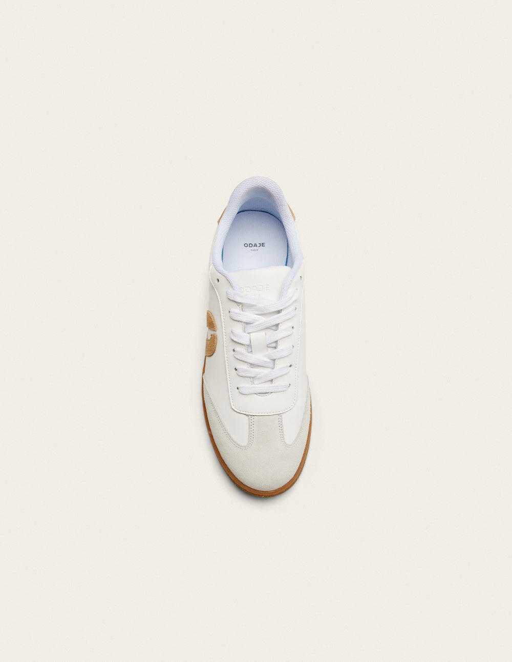 Low-top trainers Lucia - White beige