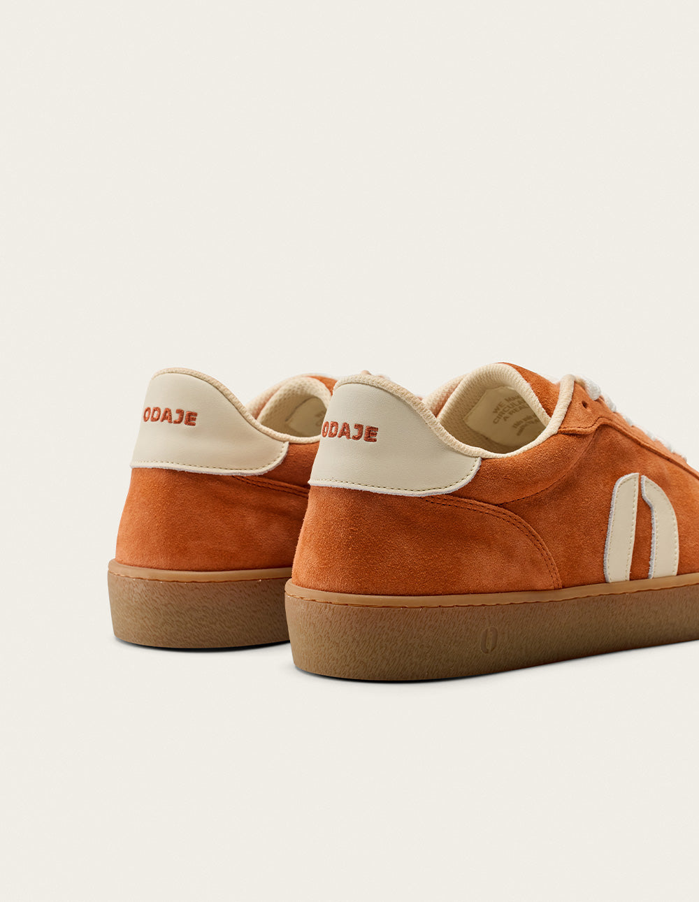 Pablo low-top trainers - Terracotta