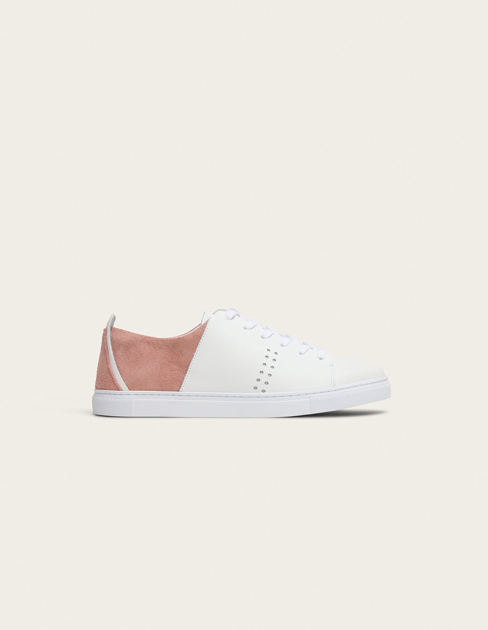 Low-top trainers Renée - White et pink