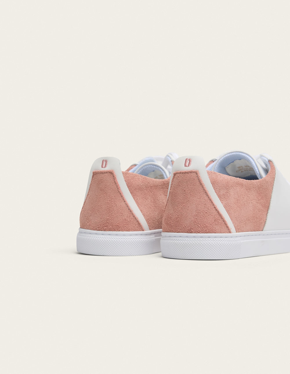 Low-top trainers Renée - White et pink