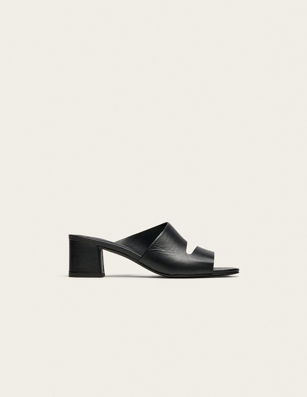 Mules Fika - Cuir noir