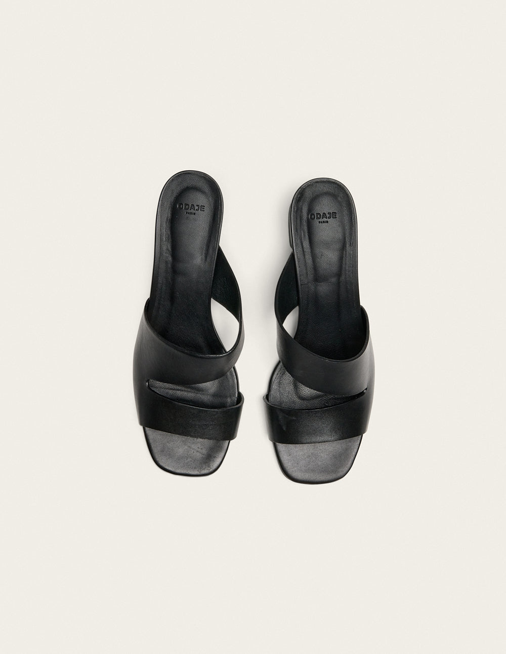 Mules Fika - Cuir noir