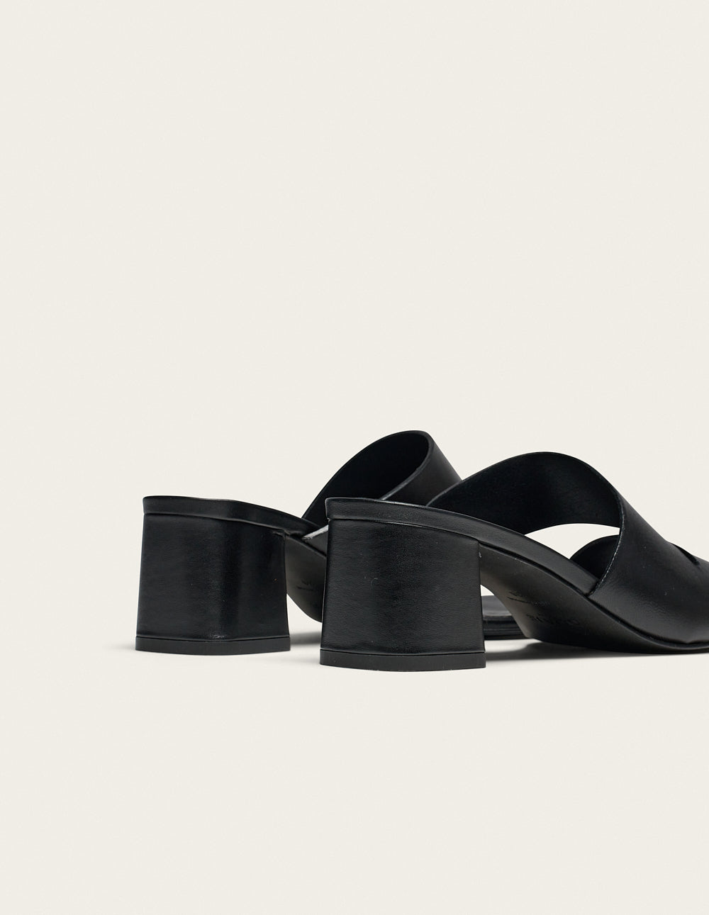 Mules Fika - Cuir noir