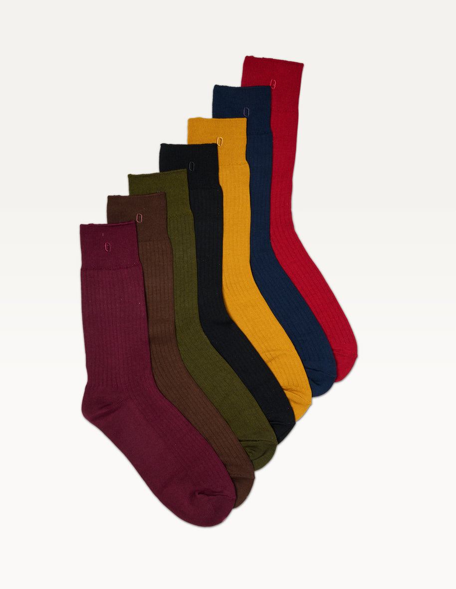 Coffret de 7 chaussettes - Chaussettes Multicolore