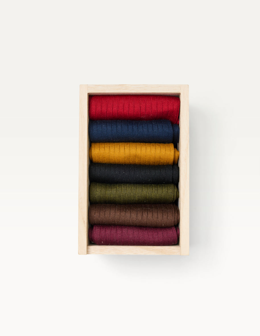 Coffret de 7 chaussettes - Chaussettes Multicolore