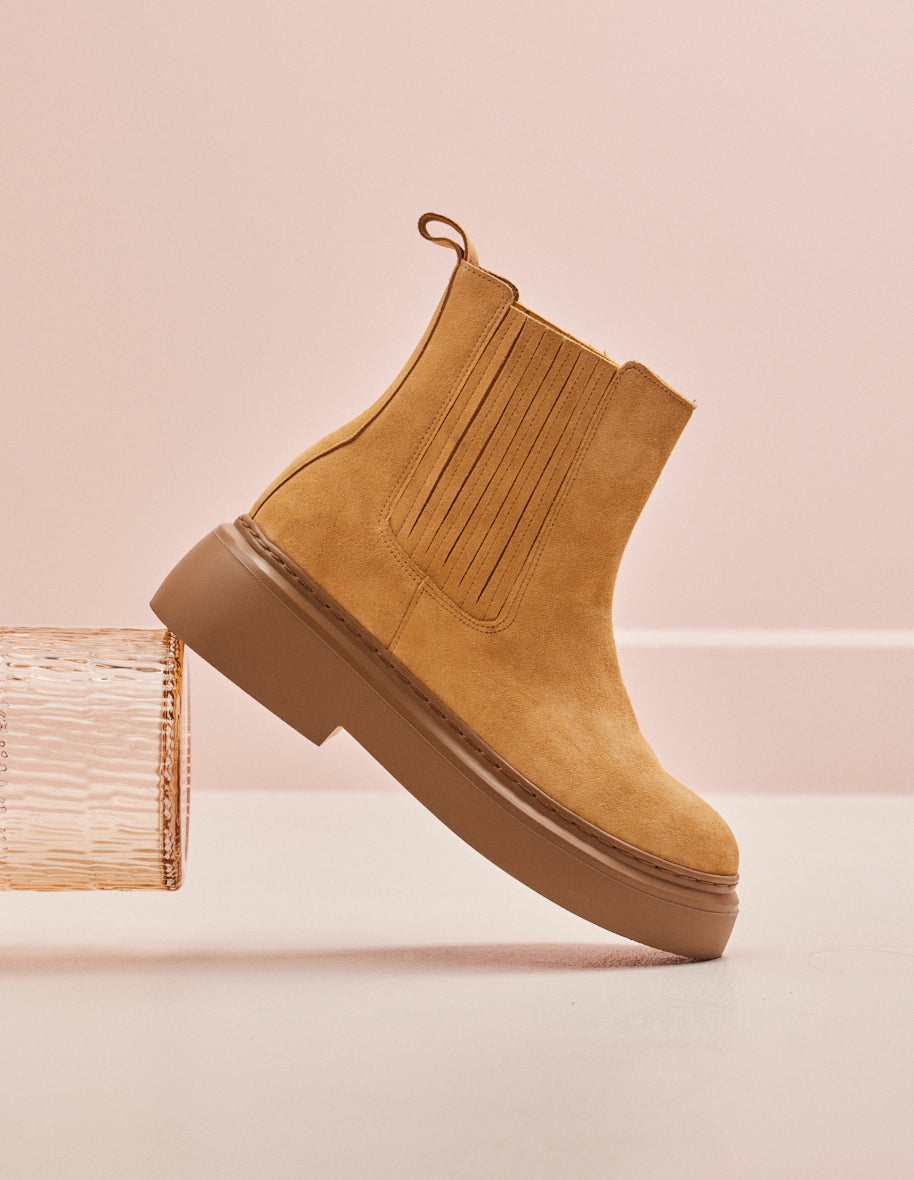 Ankle boots Tiphanie - Sand suede