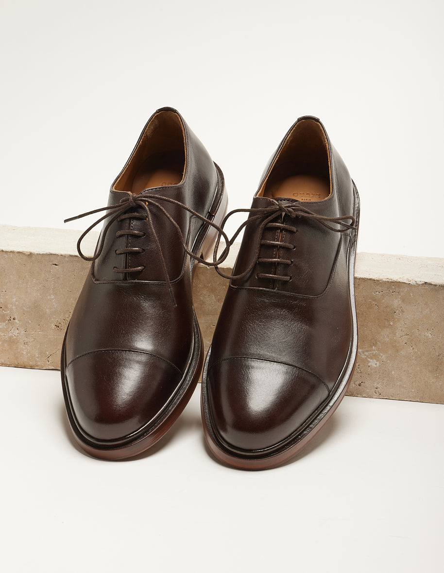 Derbies Léandre - Brown leather