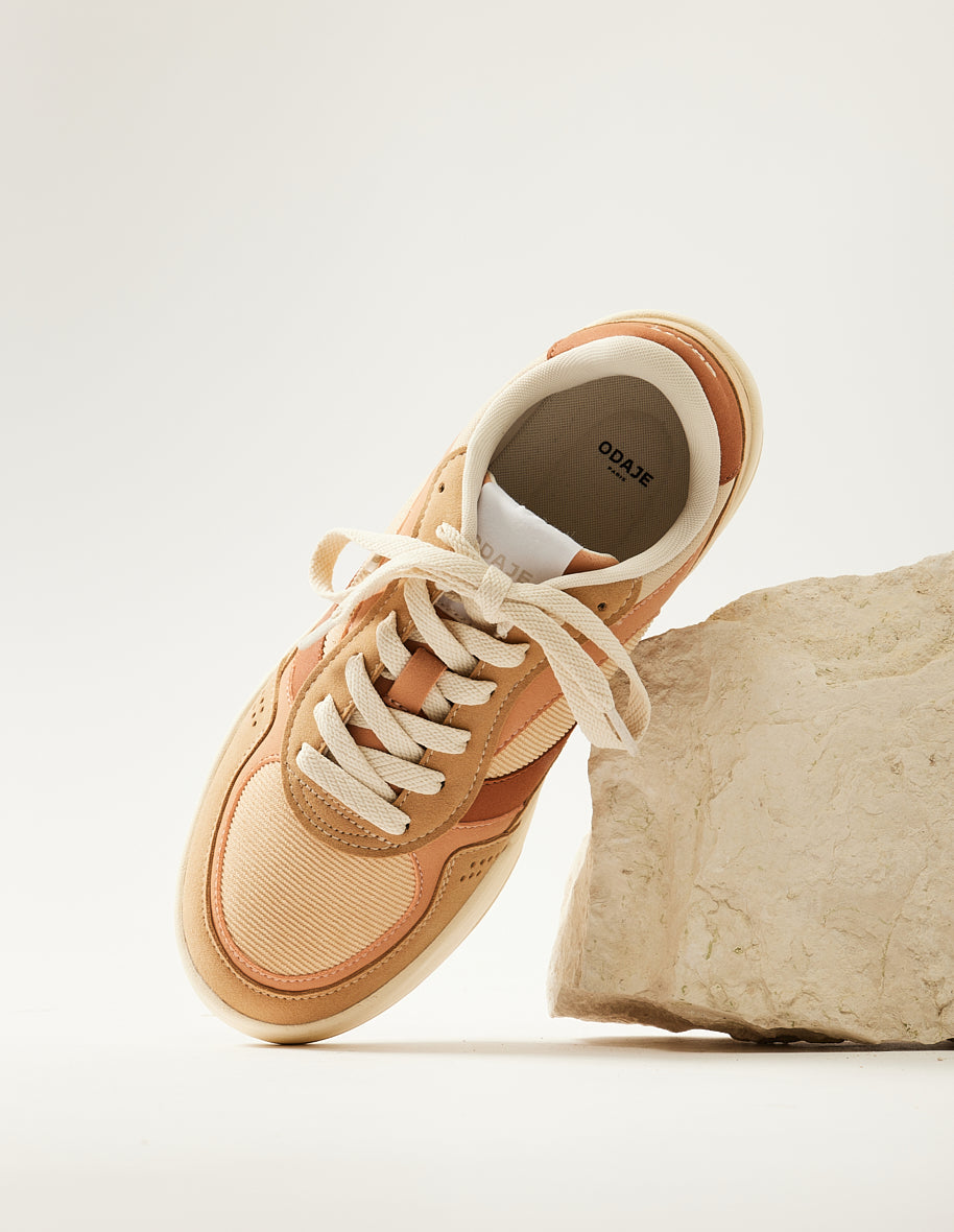 Low-top trainers Axelle - Beige peach cream