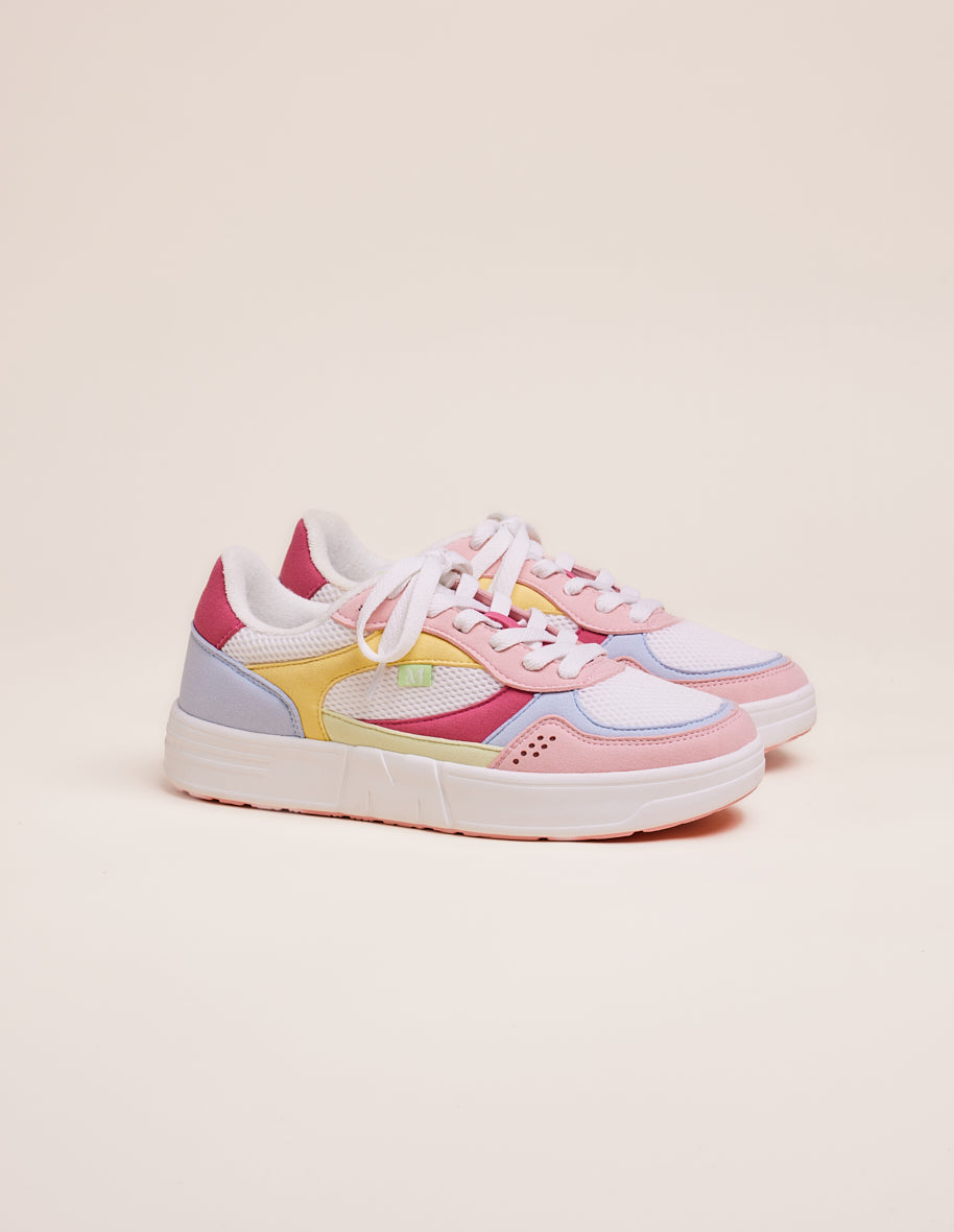 Low-top trainers Aimée - Light pink sky white