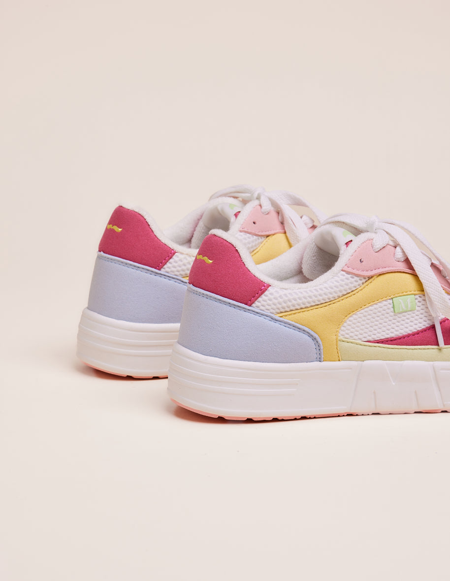 Low-top trainers Aimée - Light pink sky white