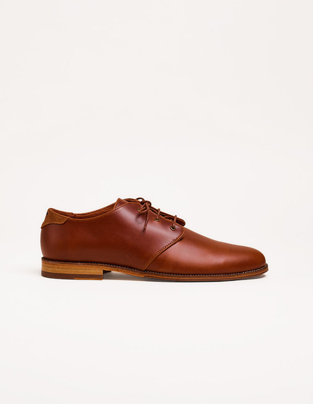 Derbies Alphonse - Cuir pull-up Miel