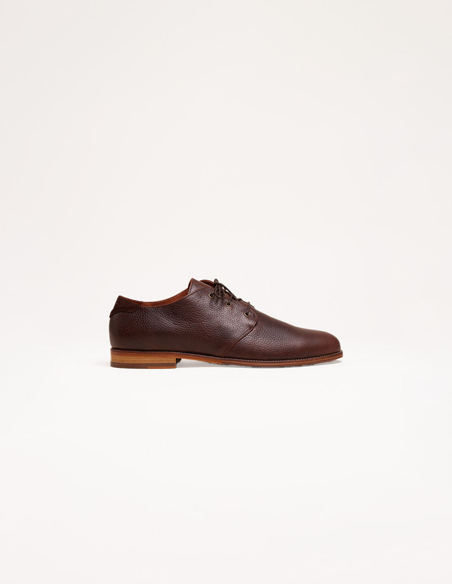 Derbies Alphonse - Pull-up Marron