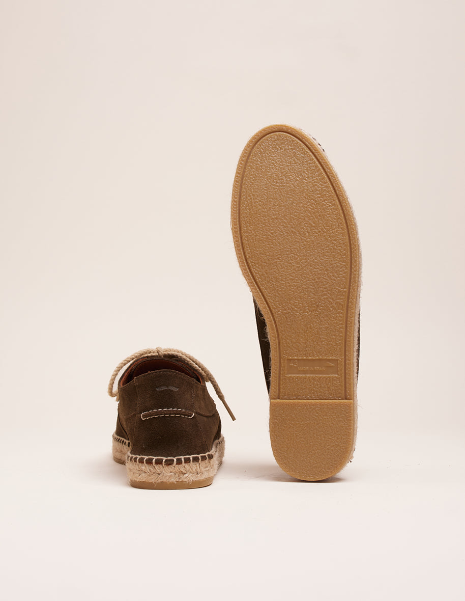 Espadrilles Charles - Suède kaki