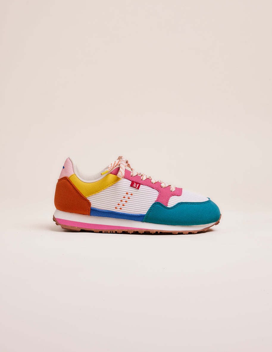 Low-top trainers Gabrielle - Duck white pink