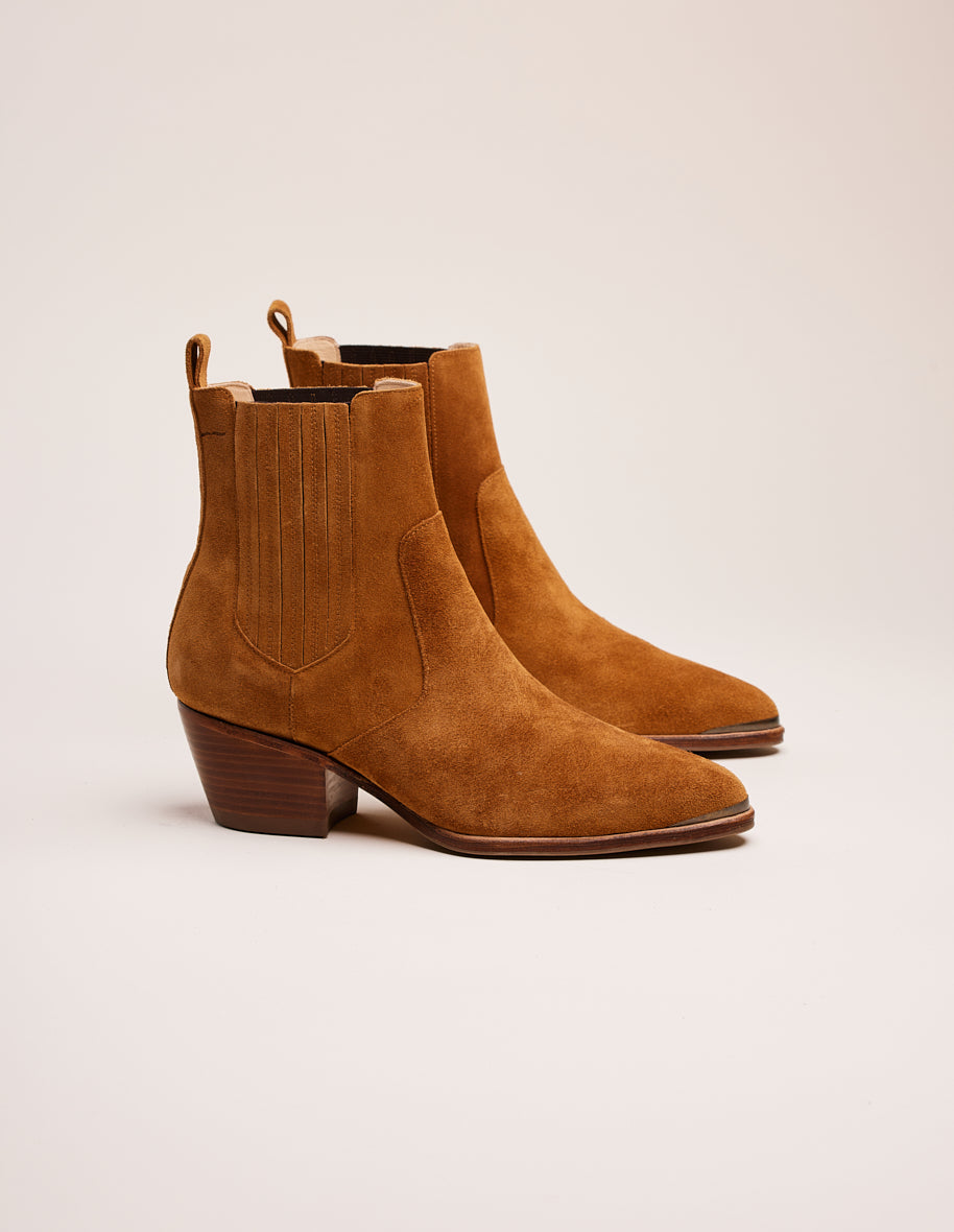 Ankle boots Marianne - Amber suede