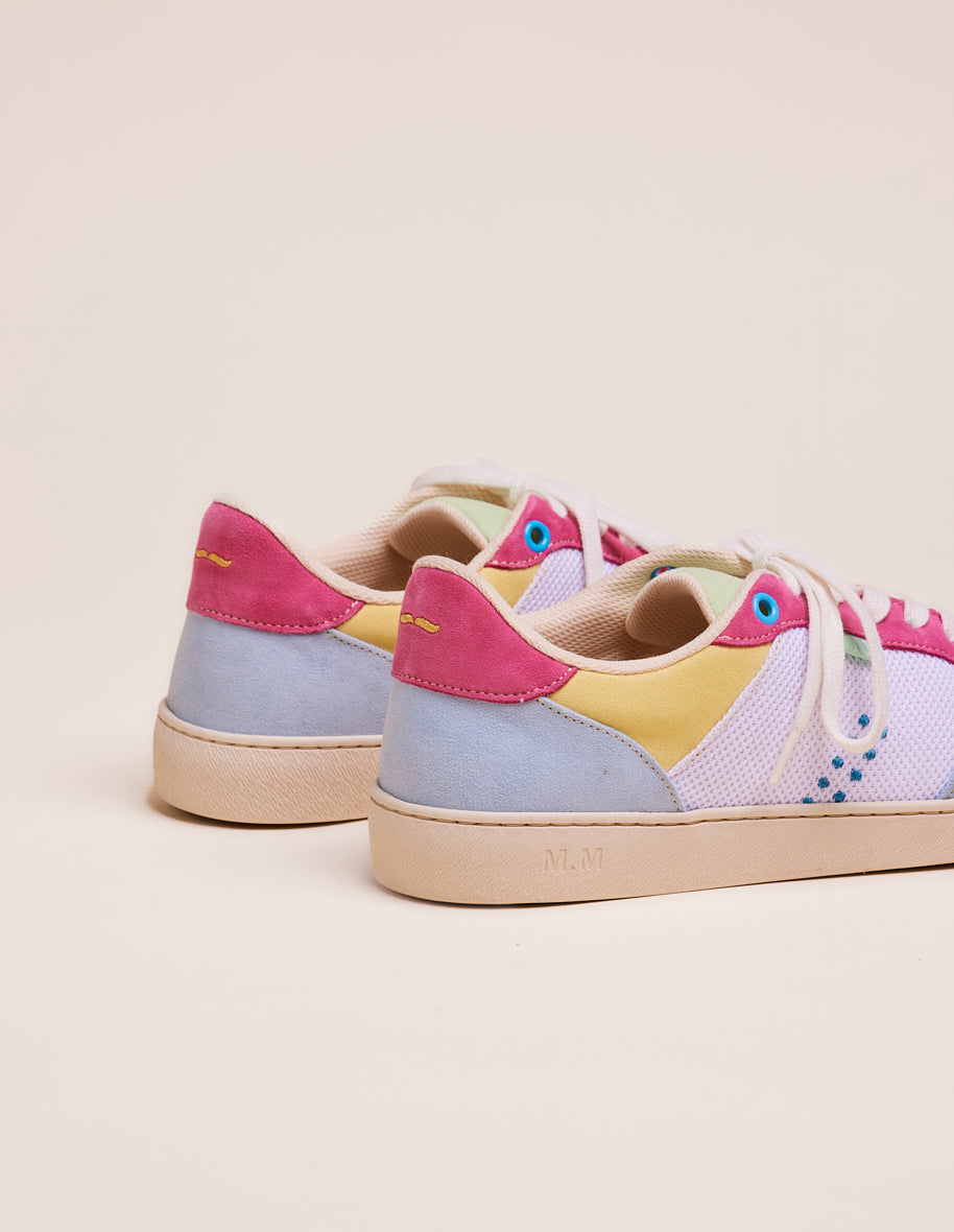 Low-top trainers Marie - Pink lemon sky