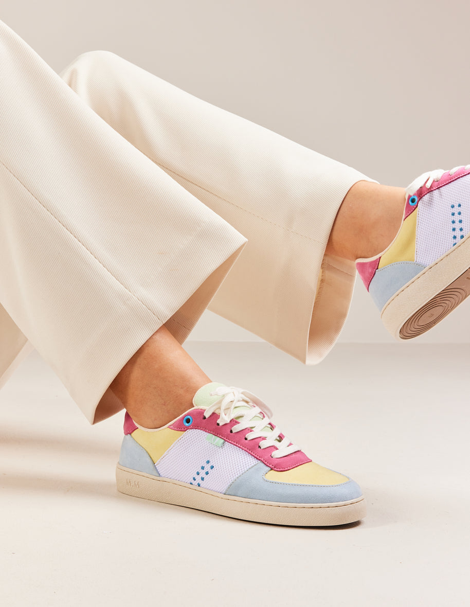 Low-top trainers Marie - Pink lemon sky