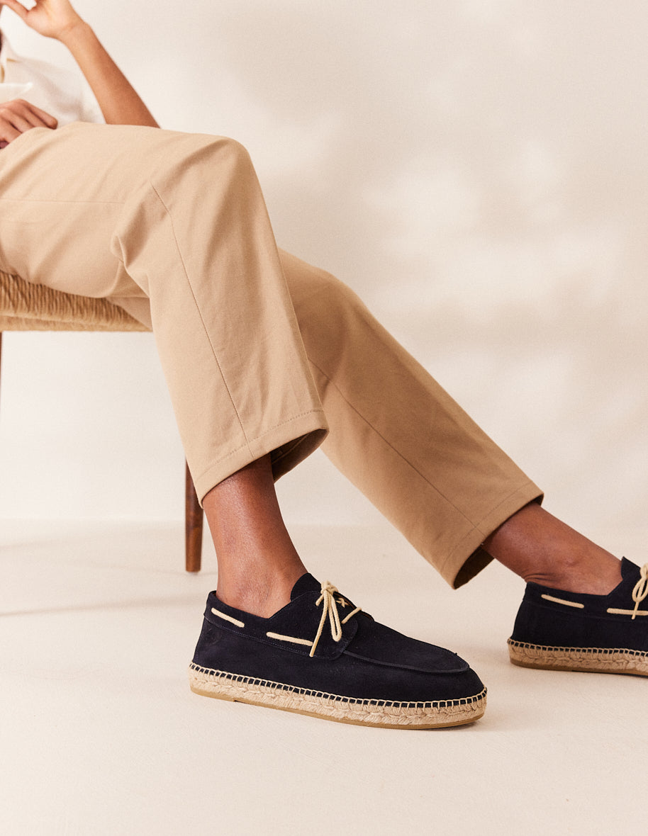 Espadrilles Matteo - Suède marine