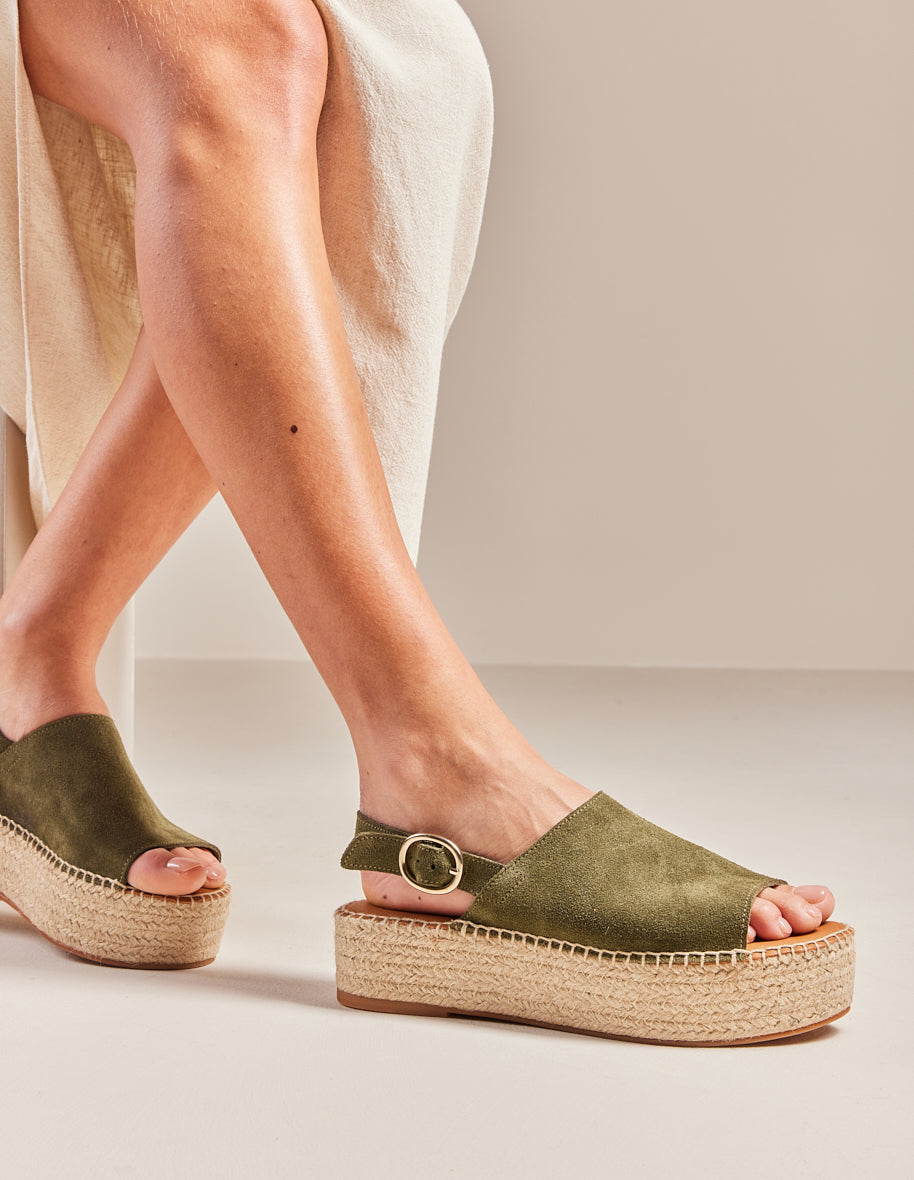 Espadrilles Maya - Fir suede