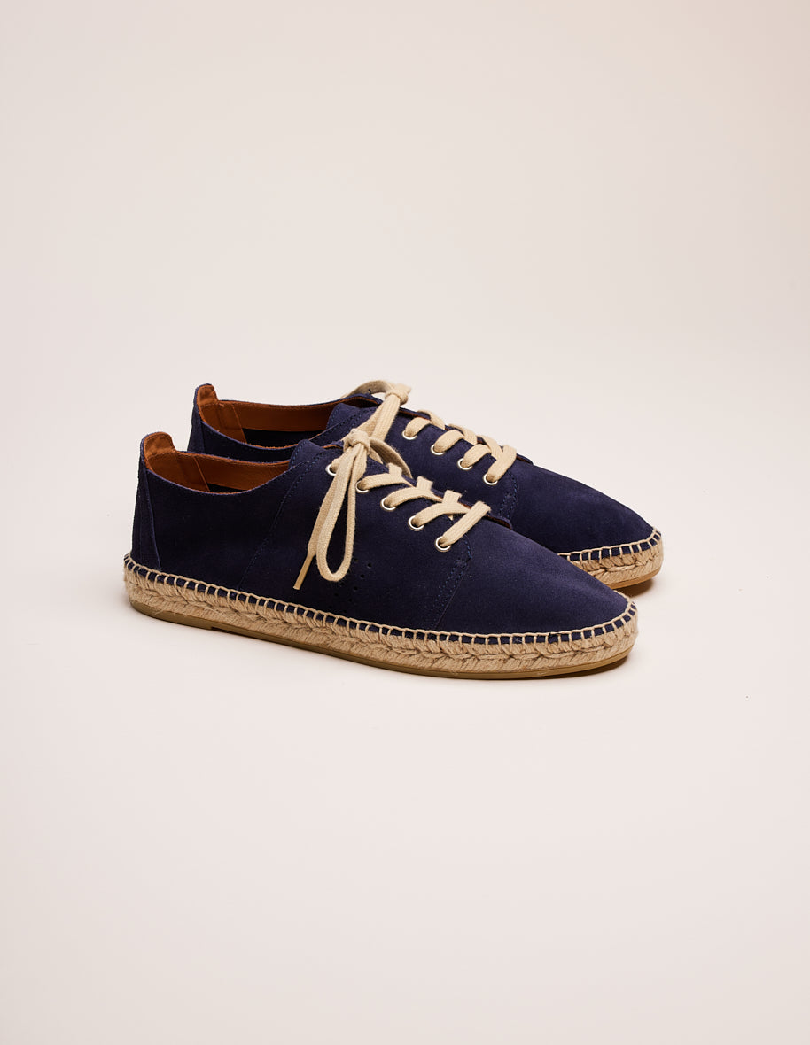 Espadrilles Raymond - Suède marine