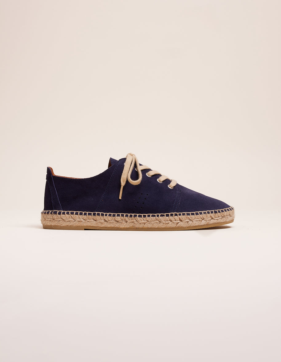 Espadrilles Raymond - Suède marine