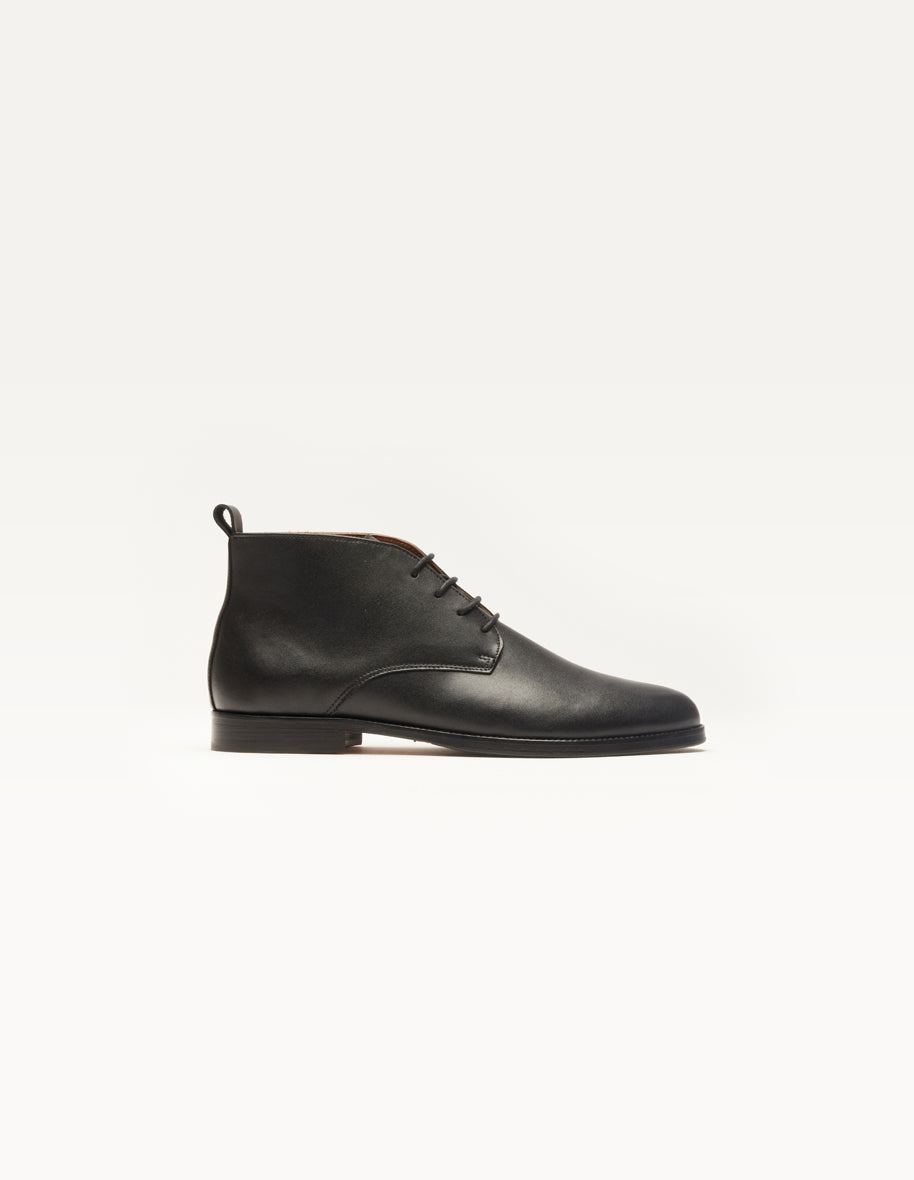 Bottines Jérome - Cuir noir